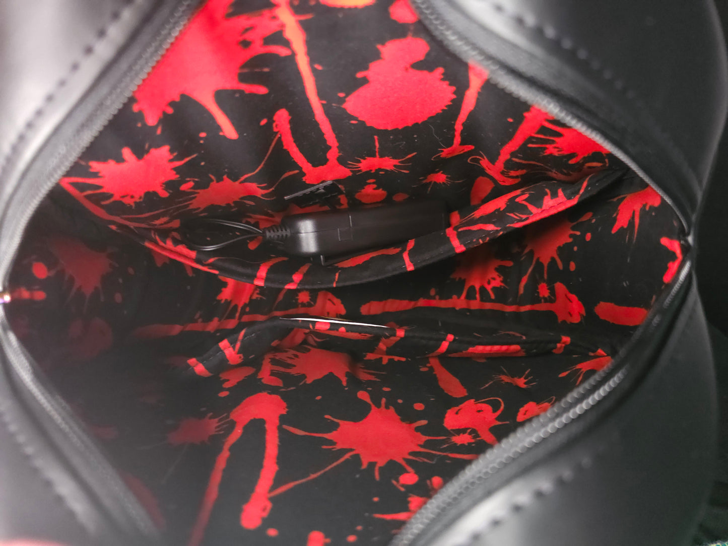 Bleeding hearts lightup backpack