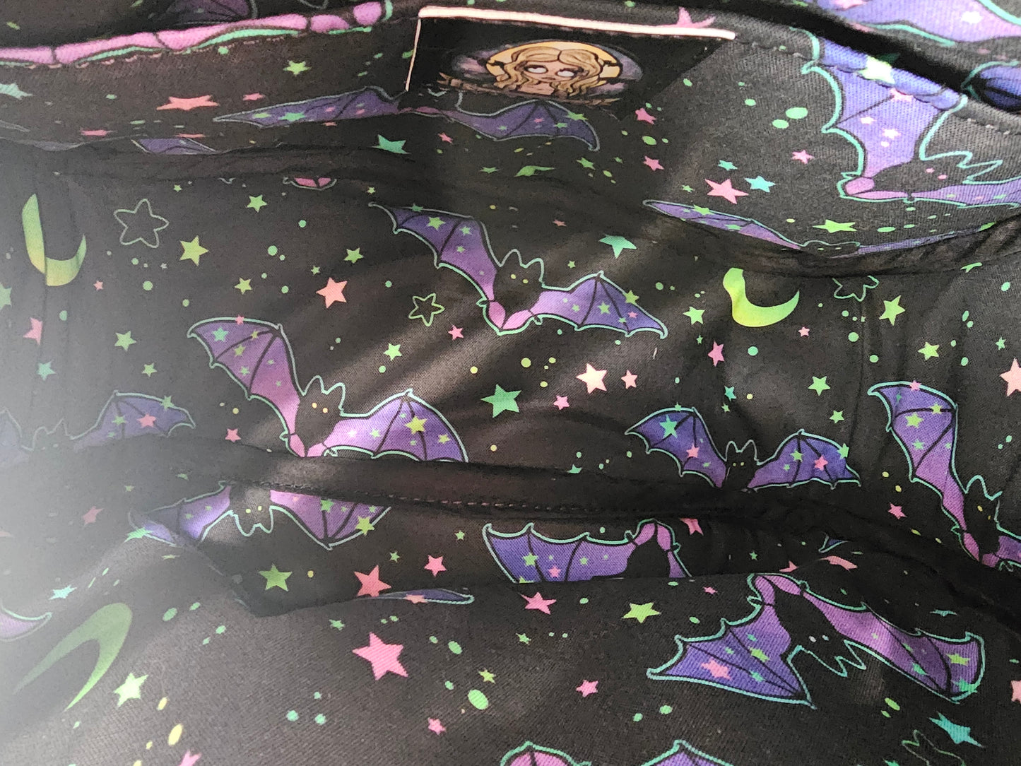 Galaxy Handbag w/stars