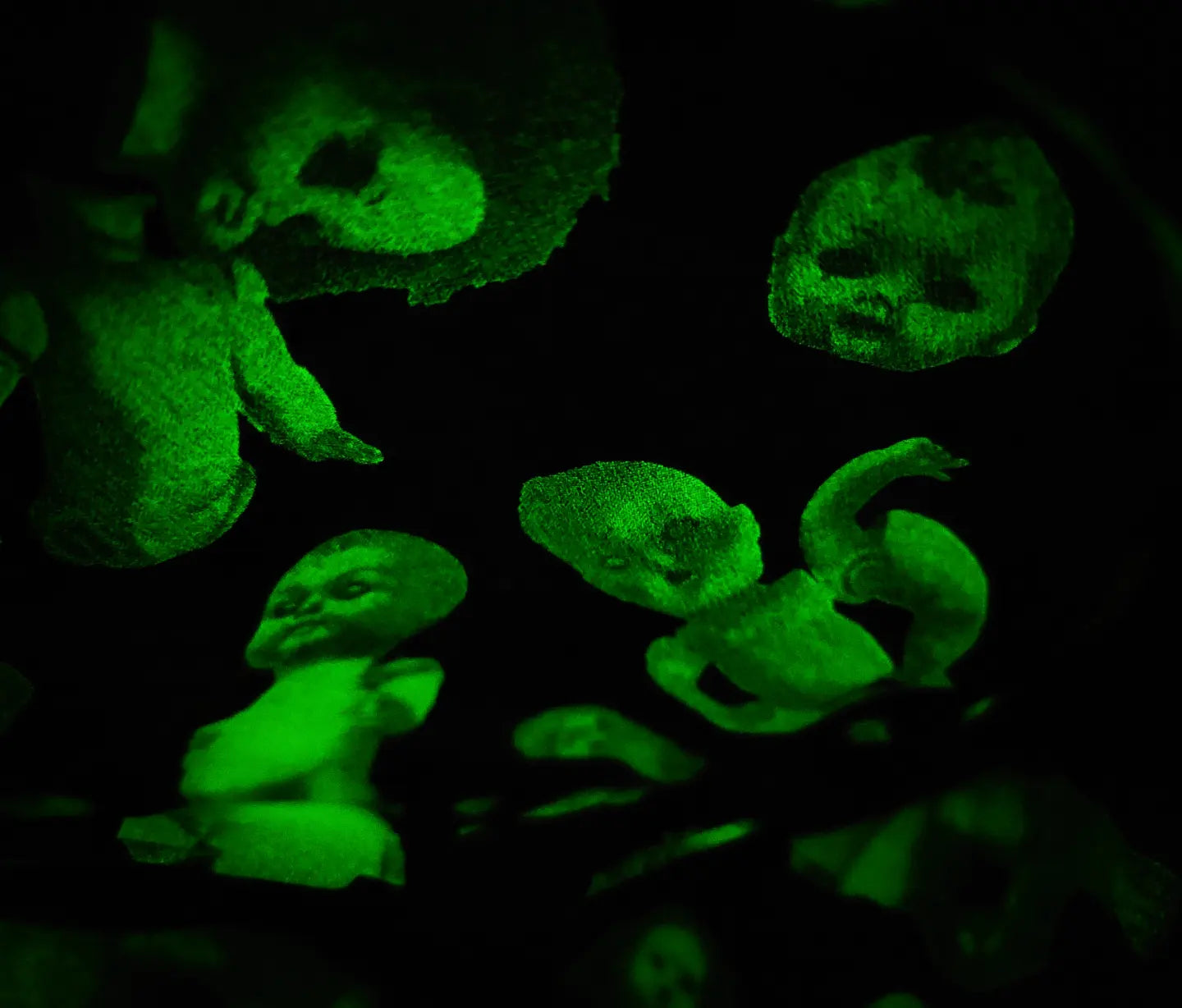 Crosses Black and Glitter Crossbody Bag